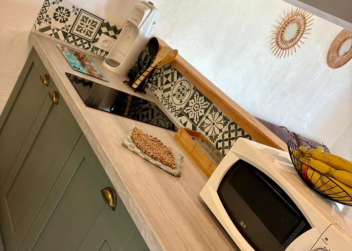 公寓 Casa Ella - T2 Vue Au Calme Sant'ambroggio 卢米奥